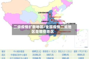 二级疫情扩散地区/全国疫情二类地区是哪些地区