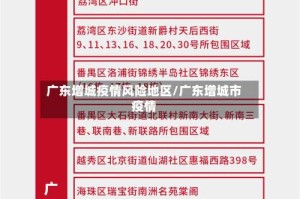 广东增城疫情风险地区/广东增城市疫情