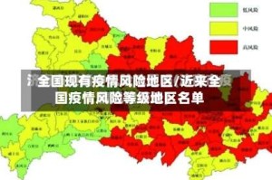 全国现有疫情风险地区/近来全国疫情风险等级地区名单