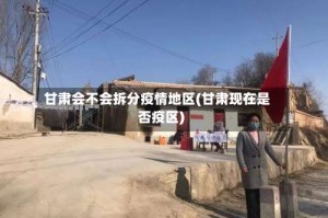 甘肃会不会拆分疫情地区(甘肃现在是否疫区)