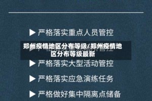 郑州疫情地区分布等级/郑州疫情地区分布等级最新