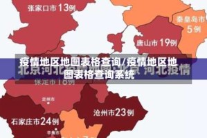 疫情地区地图表格查询/疫情地区地图表格查询系统
