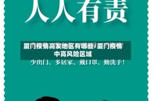 厦门疫情高发地区有哪些/厦门疫情中高风险区域