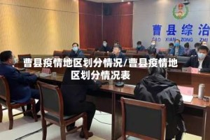 曹县疫情地区划分情况/曹县疫情地区划分情况表