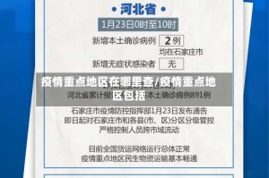 疫情重点地区在哪里查/疫情重点地区包括
