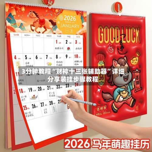 3分钟教程“财神十三张辅助器”详细分享装挂步骤教程-第2张图片