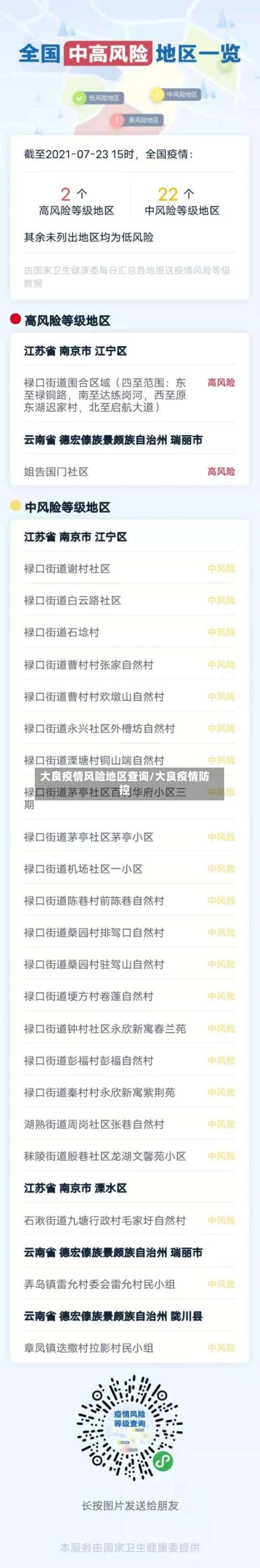 大良疫情风险地区查询/大良疫情防控-第1张图片