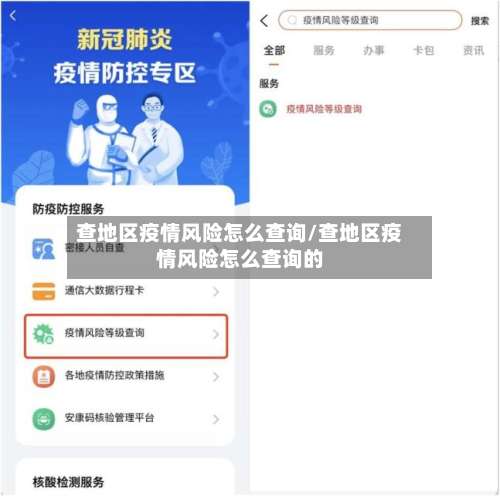 查地区疫情风险怎么查询/查地区疫情风险怎么查询的-第2张图片