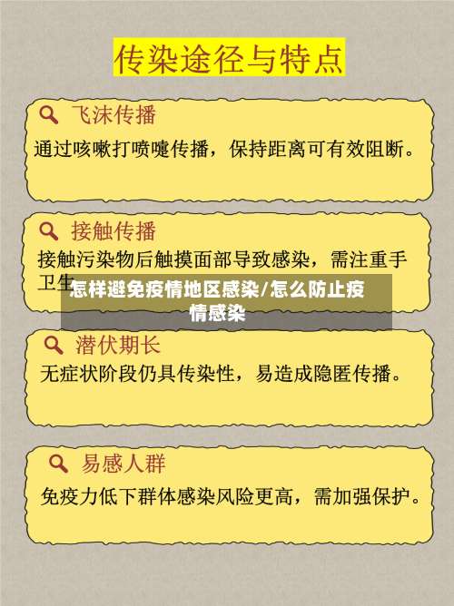 怎样避免疫情地区感染/怎么防止疫情感染-第1张图片