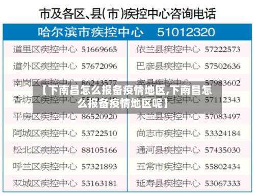 【下南昌怎么报备疫情地区,下南昌怎么报备疫情地区呢】-第2张图片