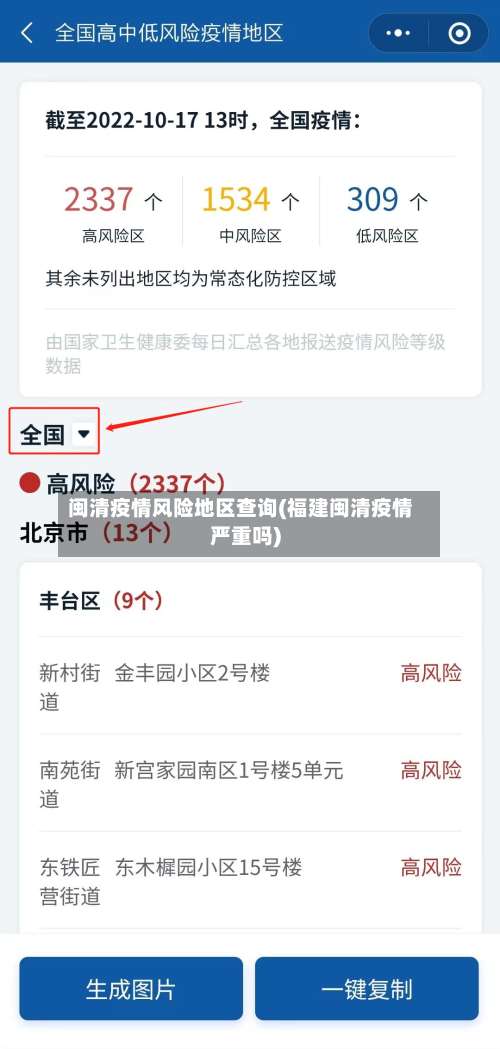 闽清疫情风险地区查询(福建闽清疫情严重吗)-第2张图片