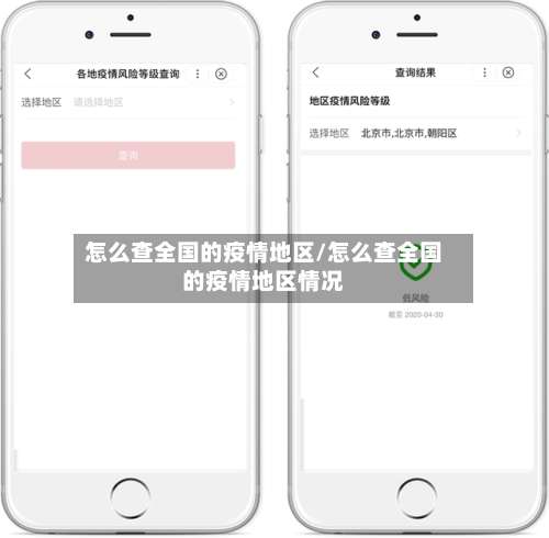 怎么查全国的疫情地区/怎么查全国的疫情地区情况-第2张图片