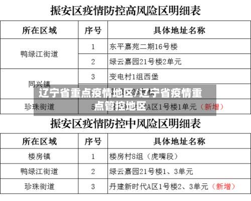 辽宁省重点疫情地区/辽宁省疫情重点管控地区-第2张图片