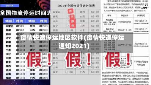 疫情快递停运地区软件(疫情快递停运通知2021)-第1张图片