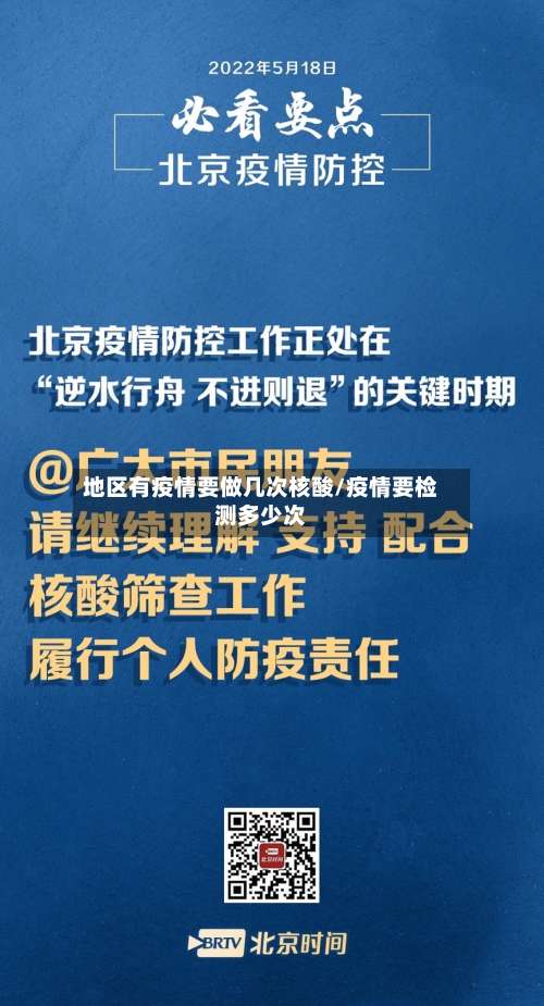 地区有疫情要做几次核酸/疫情要检测多少次-第2张图片
