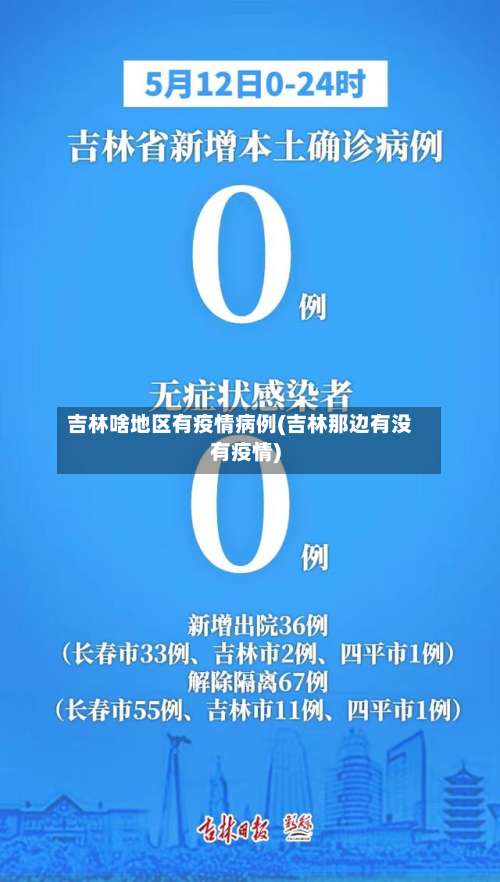 吉林啥地区有疫情病例(吉林那边有没有疫情)-第1张图片