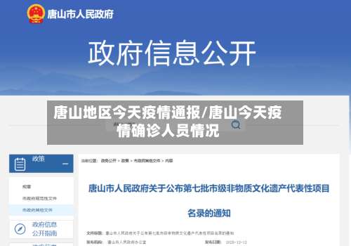 唐山地区今天疫情通报/唐山今天疫情确诊人员情况-第2张图片