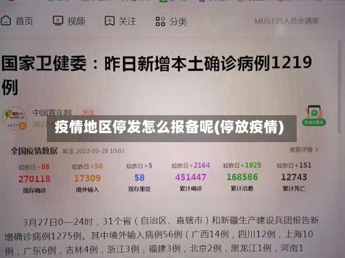 疫情地区停发怎么报备呢(停放疫情)-第1张图片