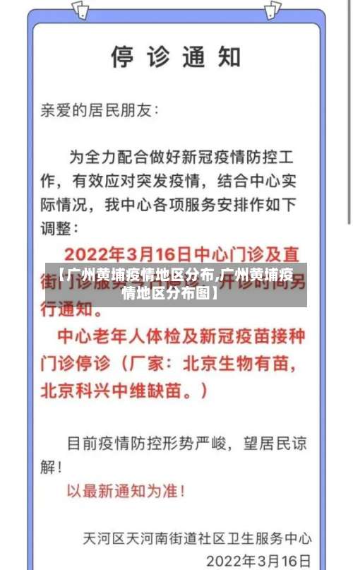 【广州黄埔疫情地区分布,广州黄埔疫情地区分布图】-第2张图片