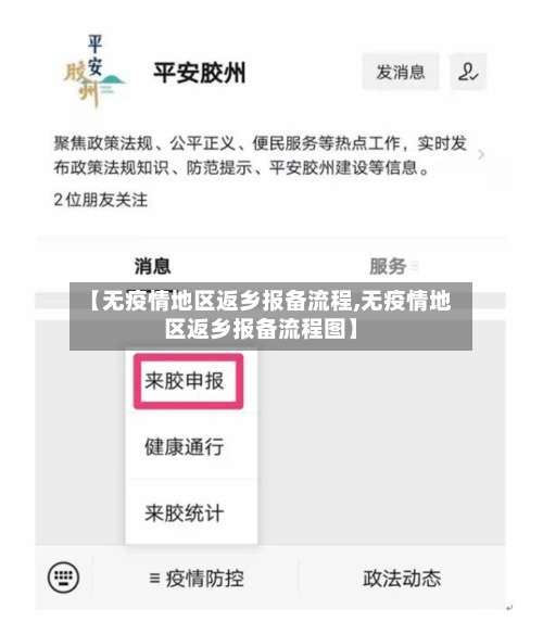 【无疫情地区返乡报备流程,无疫情地区返乡报备流程图】-第1张图片